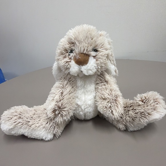 Melissa & Doug Burrow Bunny Rabbit Stuffed Animal 9" - Picture 2 of 8